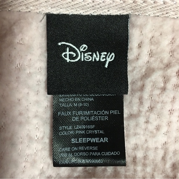 Disney Fleece sleepwear top Emb Pooh & piglet KEEP COZY pink - Picture 4 of 12